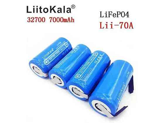 Акумулятор Li-ion 7000mAh 1шт LiitoKala Lii-70A-N,3.2V, з контактами під пайку, ОРИГІНАЛ ТМ LIITOKALA Київ