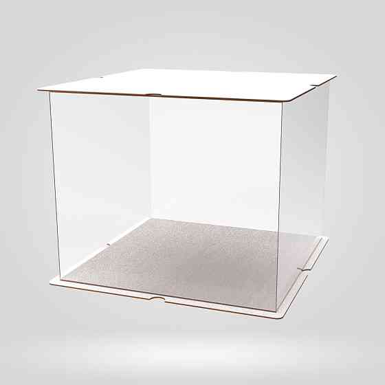 Коробка для тортів, квітів та подарунків EKOSTAR 350х350х300 Київ