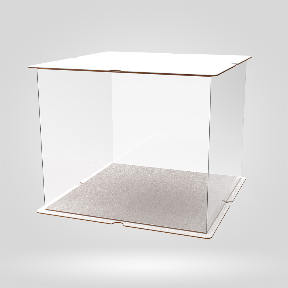 Коробка для тортів, квітів та подарунків EKOSTAR 350х350х300 Київ - фото 1