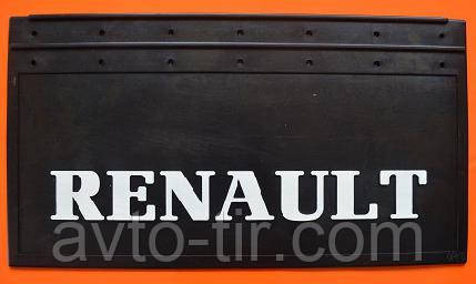Бризговики Renault рельєфний напис зад (650х350) Бризговик з написом Рено 650х350 Луцьк - фото 1