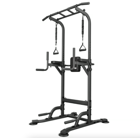 Силова станція тренажер з еспандерами Trex Sport TX-150PR підлоговий турнік і бруси для дому та спортзалу Київ