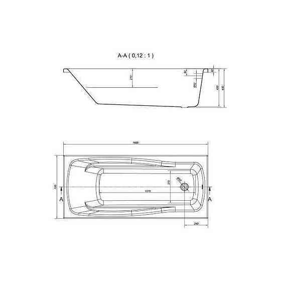 LANA Ванна 160Х70 Київ