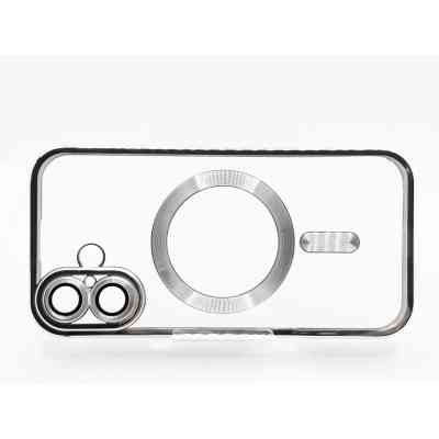 Чохол до мобільного телефона BeCover TPU Chrome Case (MagSafe) для Apple iPhone 16 Plus Silver (712078) Вінниця