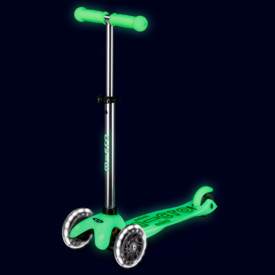 Самокат Micro Mini Deluxe Glow LED Крижаний лайм (MMD216) Винница - изображение 7
