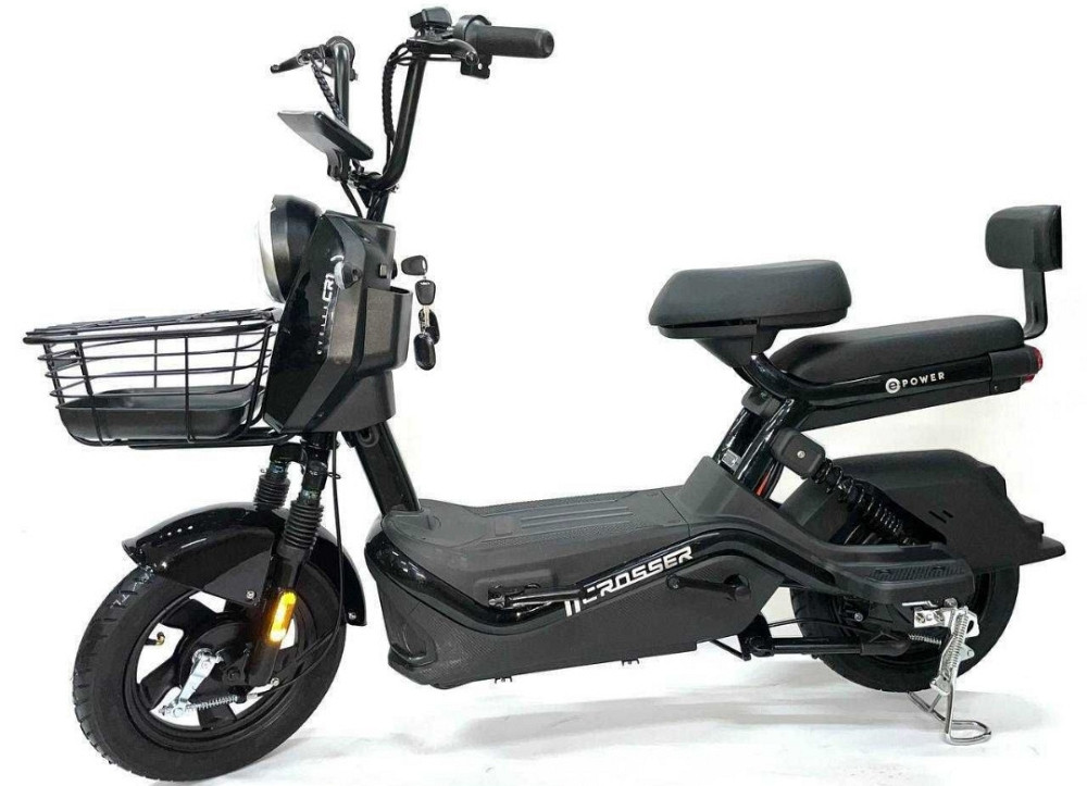 ТОП ПРОДАЖ 2026! Электровелосипед Crosser CR1 (800W 60V 21Ah) - Черный. Харьков - изображение 5