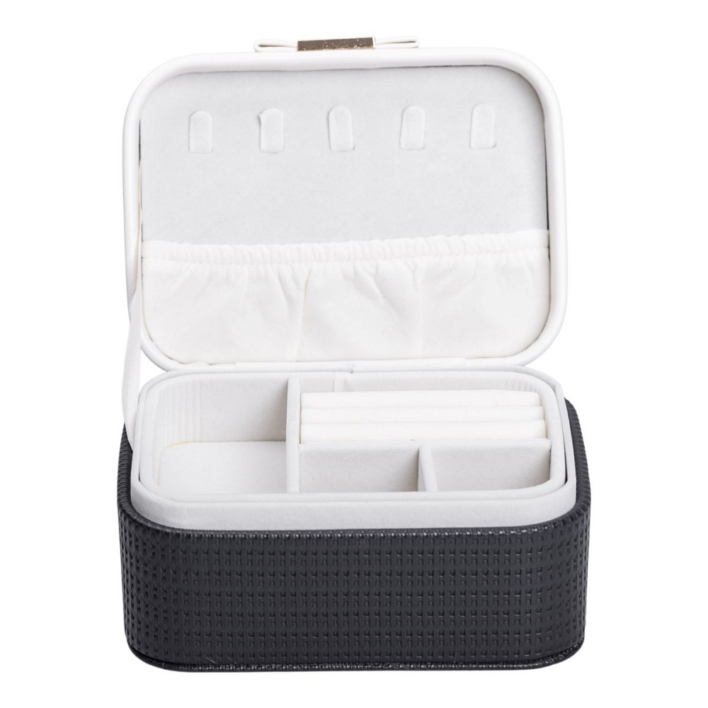 Скринька для прикрас з еко шкіри 15.5×11.5×8.5 ​​органайзер для ювелірних виробів HP-5-37B Коломия - фото 1