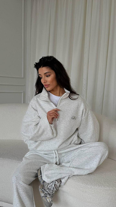 Женский стильный повседневный костюм двойка, кисная трехнить петля Одесса - изображение 3