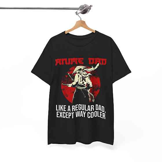 Футболка для мальчика аниме Аниме Дад Лике Регулар оверсайз (рост от 165 до 180 ) Черний AnimeJ0473m Днепр