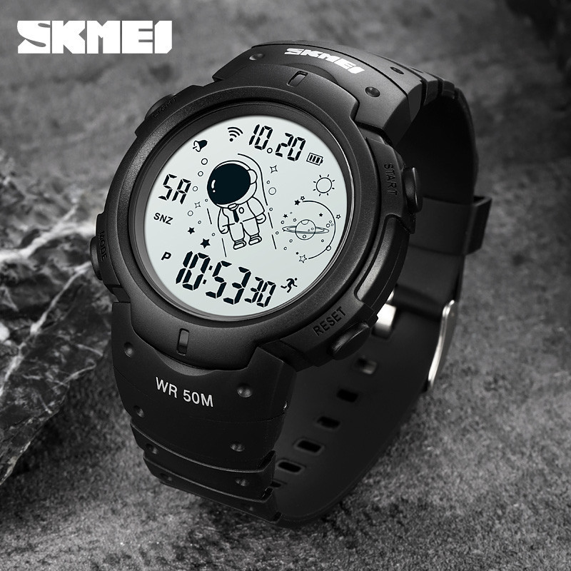 Skmei 1820BKWT Black-white SBR Киев - изображение 4