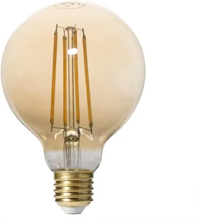 Світлодіодна лампа Едісона E27 6W димована ExtraStar зі спіральною ниткою розжарювання Дніпро