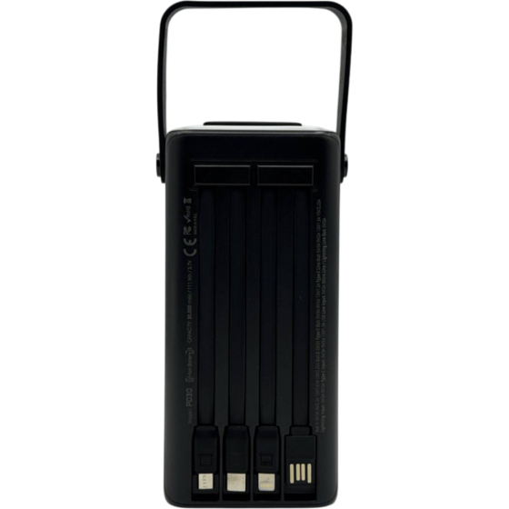 Повербанк Power Way PD-30 30 000 mAh PD 20W + QC 22.5W Чёрный Днепр