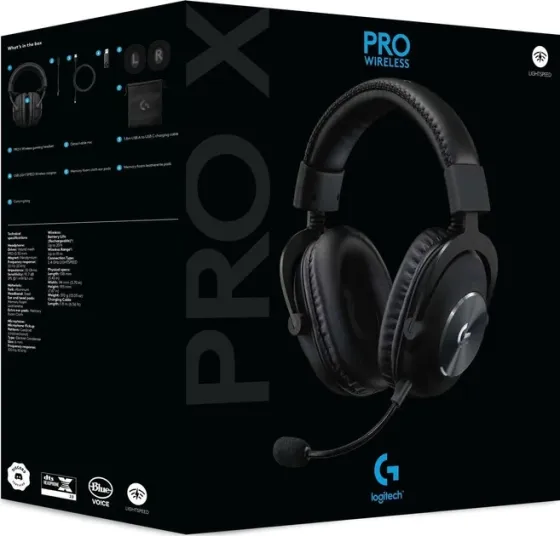 Наушники: Logitech G Pro X Wireless Black Харьков