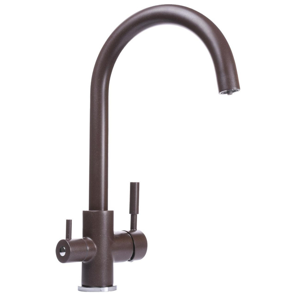 Смеситель для кухни под осмос Globus Lux LAZER GLLR-0333-6-MARONE (000019234) Киев - изображение 3