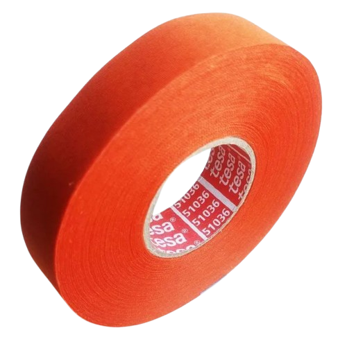 Изолента тканевая Tesa 25м. автомобильная (Германия) Оранжевая Днепр