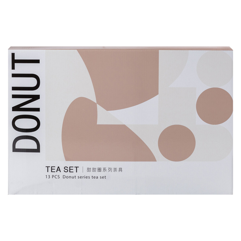 Yiwu Чайний сервіз на 6 персон з 2-ярусною бамбуковою підставкою HP-15-20 Киев - изображение 9