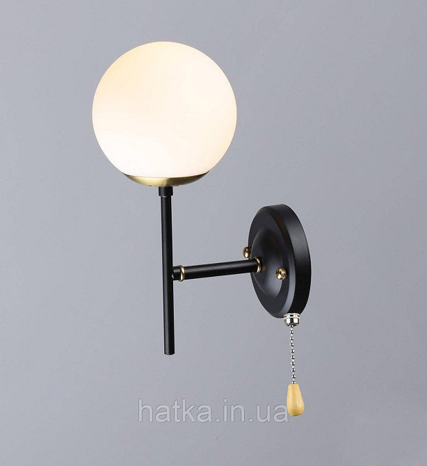 Бра настенная Sirius B N36344/1W BK+COP Киев - изображение 1