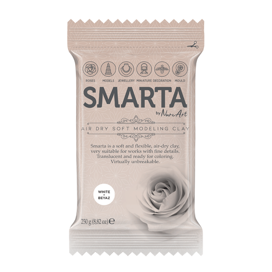 Пластика самозастывающая Белая 250 г Smarta Киев