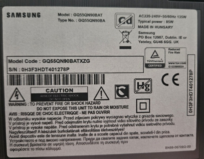 Телевизор: QLED NEO Samsung GQ55QN90B. Харьков - изображение 1