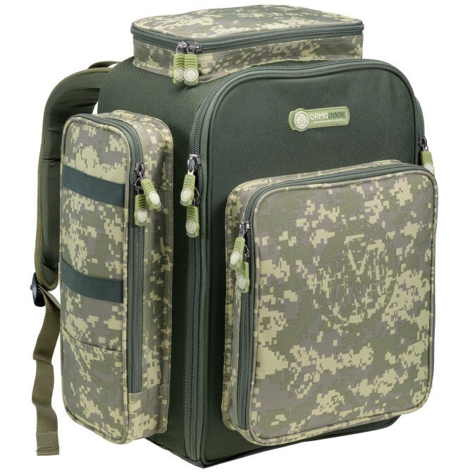 Карповый Рюкзак для рыболовных аксессуаров 4 отделения Mivardi 