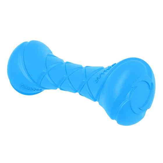 Ігрова гантель для апортировки PitchDog, довжина 19 см, діаметр 7 см блакитний Коломыя