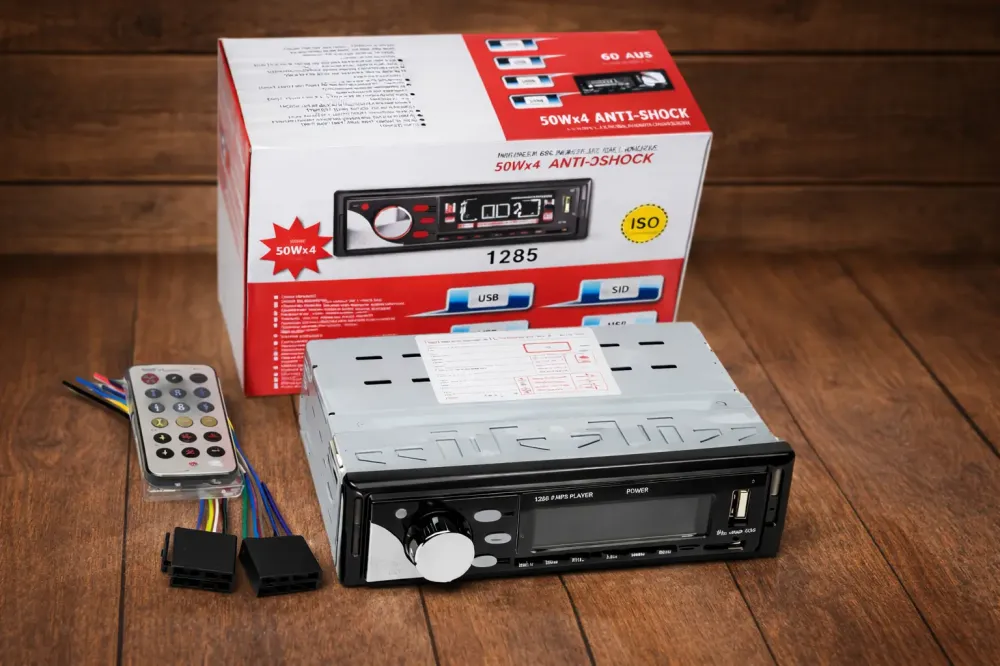 Автомагнитола с LED-индикаторным дисплеем с анимацией с отображением диапазона, частоты, номера трека XPRO 1285 ISO MP3 FM USB microSD-карта Коломия - фото 2