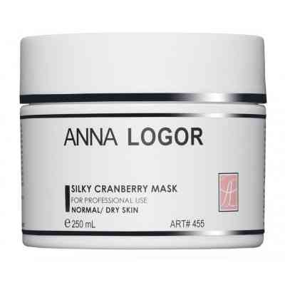 Шовкова зволожувальна маска з екстрактом журавлини Anna Logor Silky Cranberry Mask 250 мл Дніпро