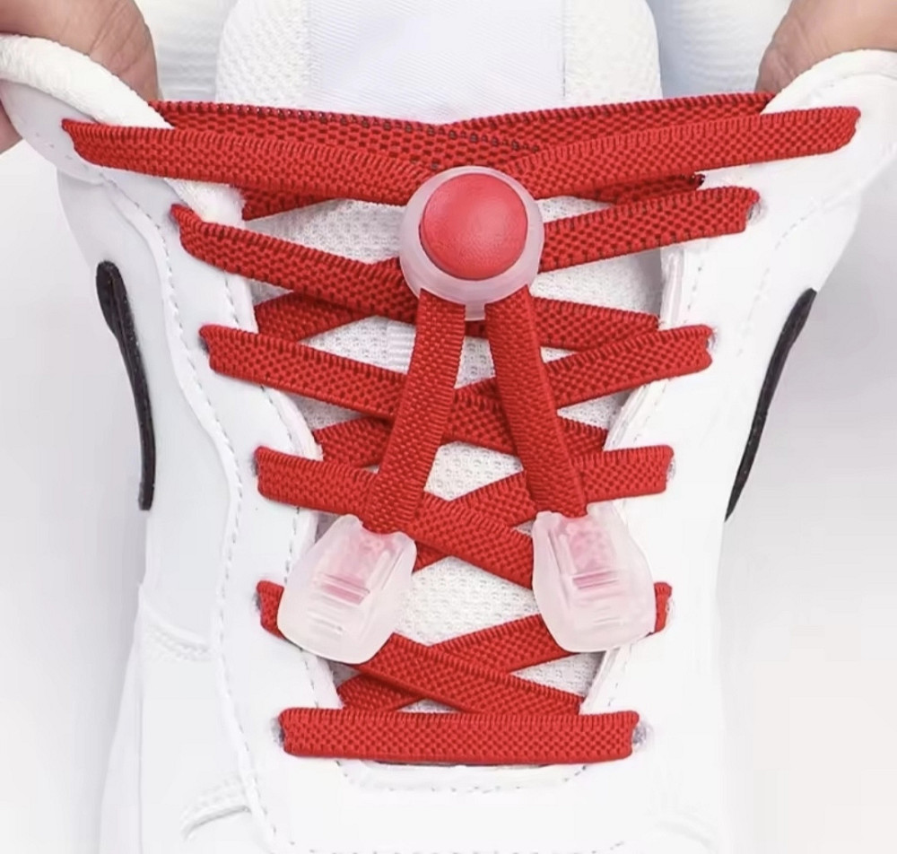 Шнурки еластичні без зав'язок з пластиковими фіксаторами Смела - изображение 1