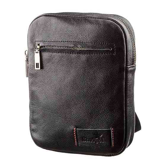 Мужская кожаная сумка SHVIGEL 19102 Черная Киев