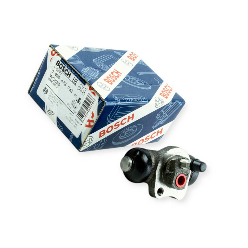 Циліндр колісний заднього гальма Lanos 1,6 Nubira 1.6; 1,8 старий зразок (d-17.46 мм) 1 болт 032 BOSCH Мукачево - фото 1