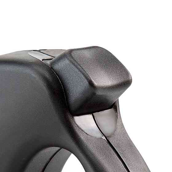 Поводир - рулетка для собак з шнуром Ferplast Amigo Cord (Ферпласт Аміго Корд) 12 х 3 x h 10 см - MINI, чорний Запоріжжя