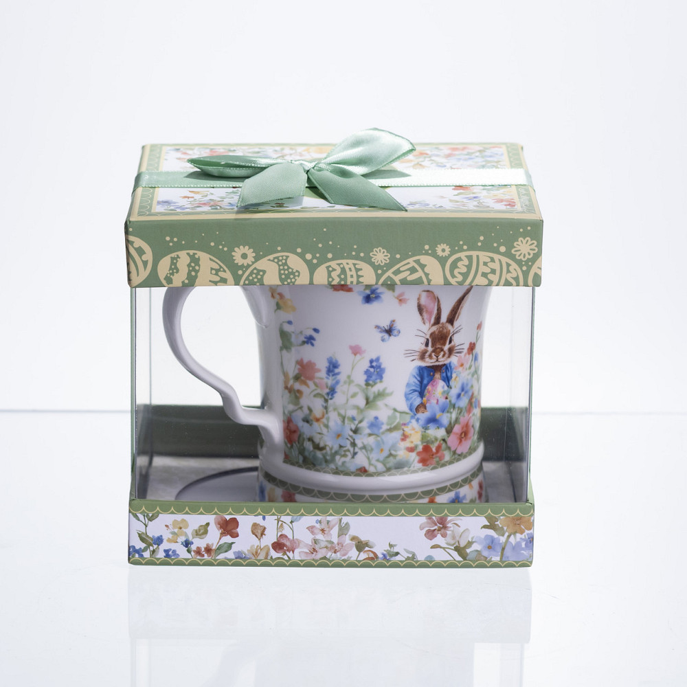 Чашка порцелянова Garden Rabbits 300 мл в подарунковій упаковці HP-7323-2 Коломия - фото 6