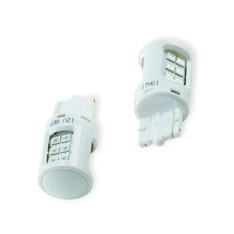 Автолампа БЦ 12-21 RED Лід Ultinon PHILIPS (2шт) світлодіодна Мукачево - фото 1