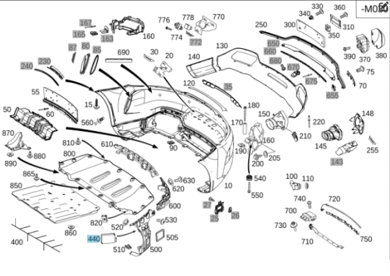 Mercedes-Benz  A0009057405 Радарний датік заднього бампера GLE Coupe C292 AMG GT Coupe C190 AMG GT Roadster R190 Одесса