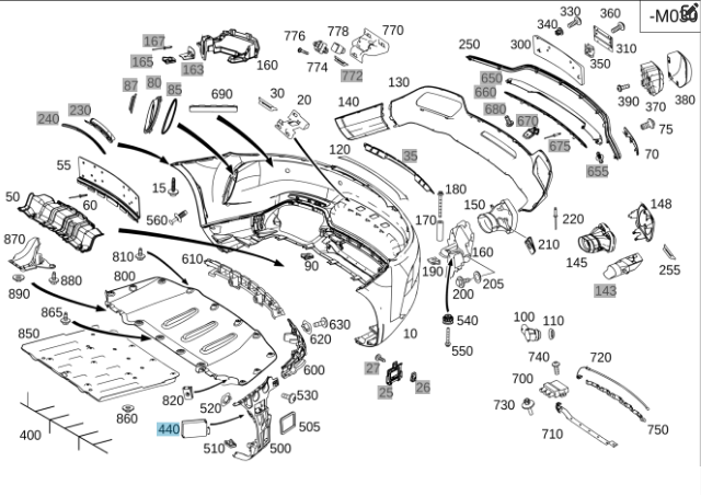 Mercedes-Benz  A0009057405 Радарний датік заднього бампера GLE Coupe C292 AMG GT Coupe C190 AMG GT Roadster R190 Одесса - изображение 2