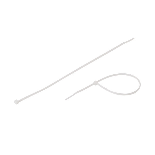 Хомут пластиковый, 2,5×200 мм, 100 шт/упак, белый INTERTOOL TC-2520 Киев - изображение 3