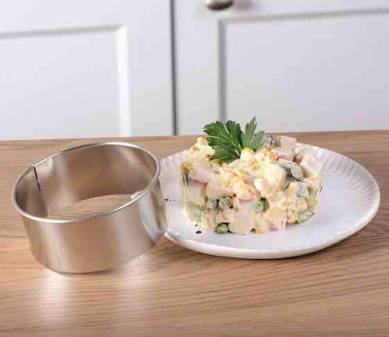 Металеві форми для оформлення страв кільця 4 шт Вінниця