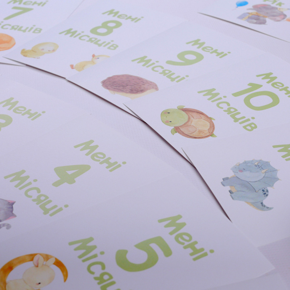 Картки для щомісячних фото малюків Тернополь - изображение 5