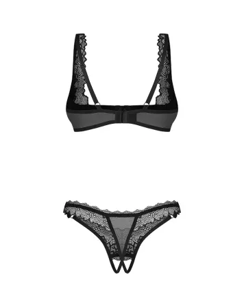 Комплект Obsessive Deina More 2-pcs crotchless set L/XL Львов