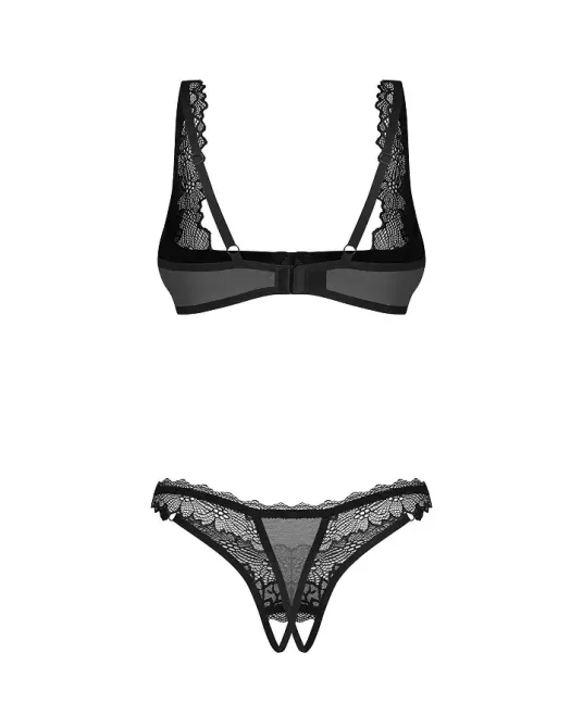 Комплект Obsessive Deina More 2-pcs crotchless set L/XL Львов - изображение 5