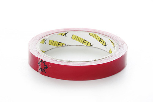 Стрічка клейка піно-акрилова 1 мм*15 мм*2 м UNIFIX Рівне - фото 1