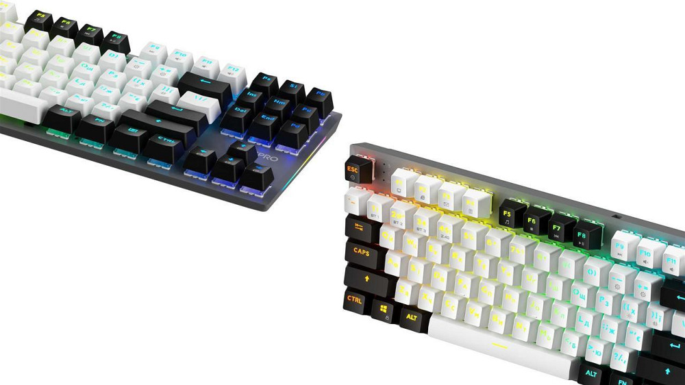 Клавіатура бездротова GamePro Genesis Joker Pro MK124G Pro Gray ( 10283 ) Харьков - изображение 8