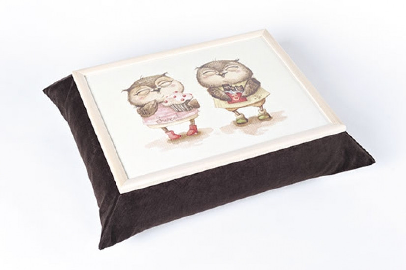 Поднос с подушкой смешные Совы Винница - изображение 3