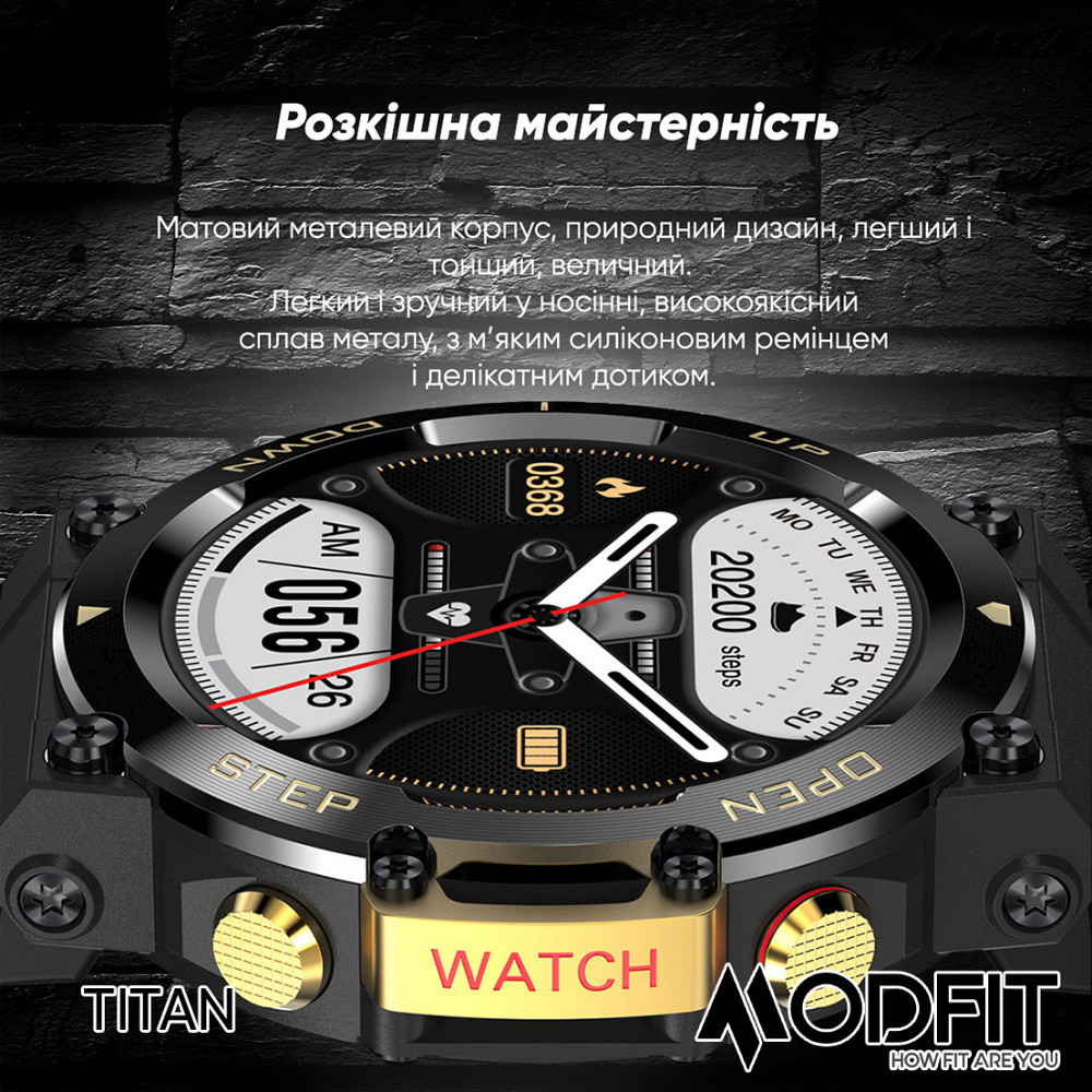 Modfit Titan Black-Gold 35 мм. Киев - изображение 2