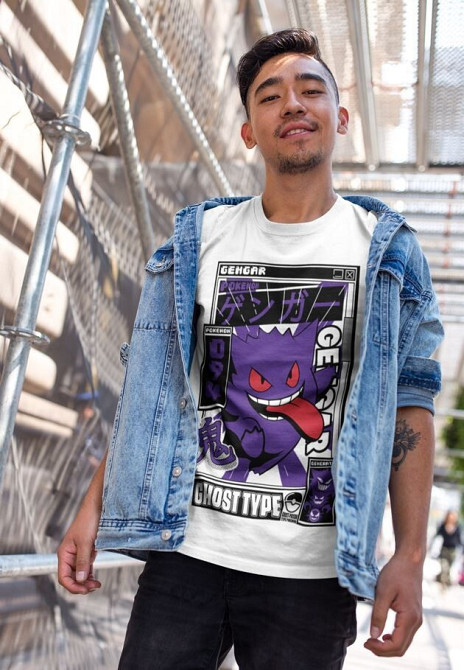 Футболка для хлопчика з аніме принтом Аніме Манга Отаку Аніме оверсайз (зріст від 165 до 180) Чорний AnimeJ0900m Дніпро - фото 3