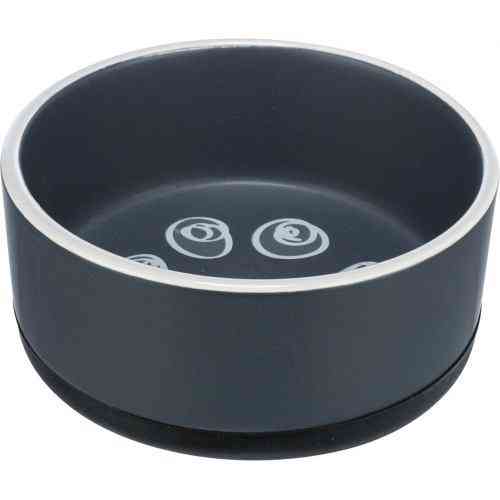 Миска Trixie Jimmy для собак, на резиновой основе, керамическая, с лапкой, 16 см, 750 мл Винница