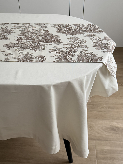 Ecotton Ранер доріжка Ecotton DUCK 45x170 см для обіднього столу водовідштовхувальна Italiano б Коломия - фото 1