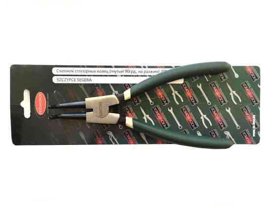 Знімач стопорних кілець гнутий на розтиск (90 °, L-280мм), в блістері Одеса