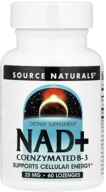 Вітамін В3 (нікотинамід) Source Naturals CoenzymatedTM B-3 25 mg Peppermint 60 таб Київ - фото 1