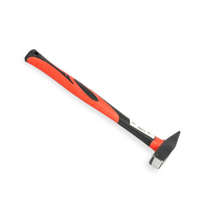 Молоток слюсарний 300 г фібергласова гумова ручка Мукачево - фото 9