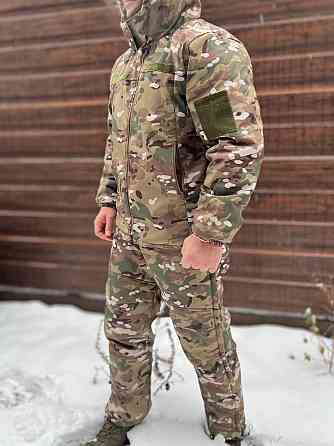 Зимний костюм Softshell тактический с мембраной на -20, Мультикам, размер M, костюм софтшелл зима для военных Solmir Киев